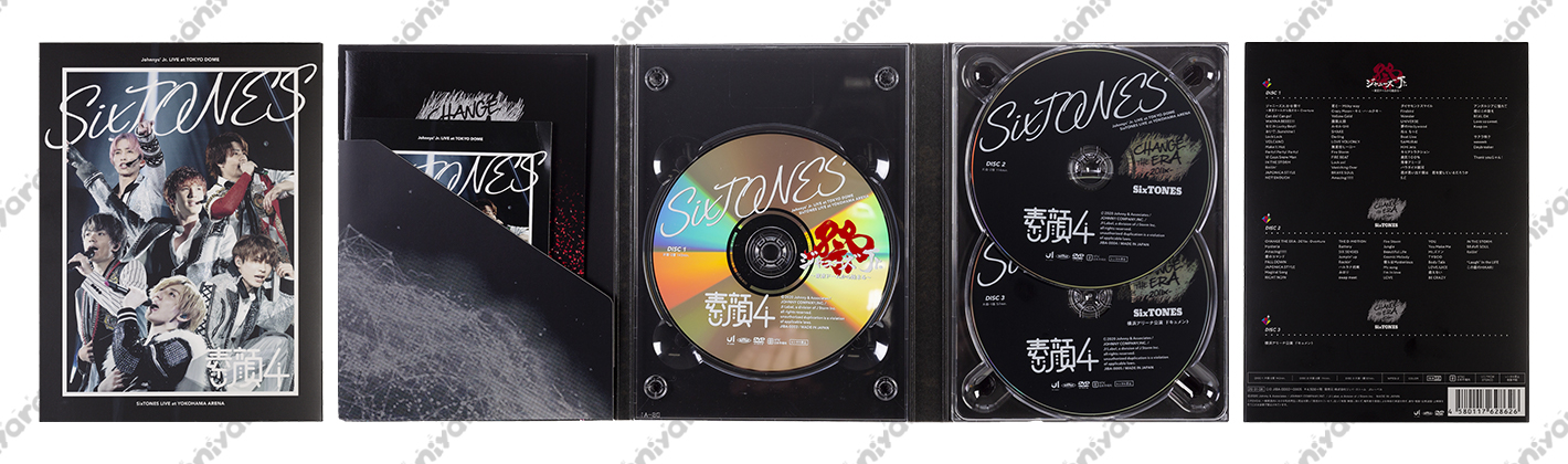 海賊版：SixTONES DVD 素顔4 SixTONES盤 │ 推しトク（旧：ジャニ ...