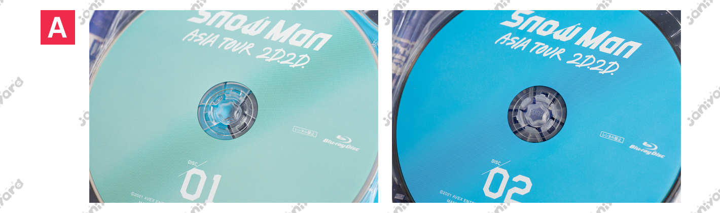 豆知識：Snow Man Blu-ray ASIA TOUR 2D.2D. 通常盤(初回