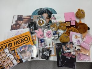 Stray KidsやBTSのグッズを買取した実績写真