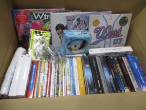 SnowManやWEST.の公式写真やDVDの買取実績