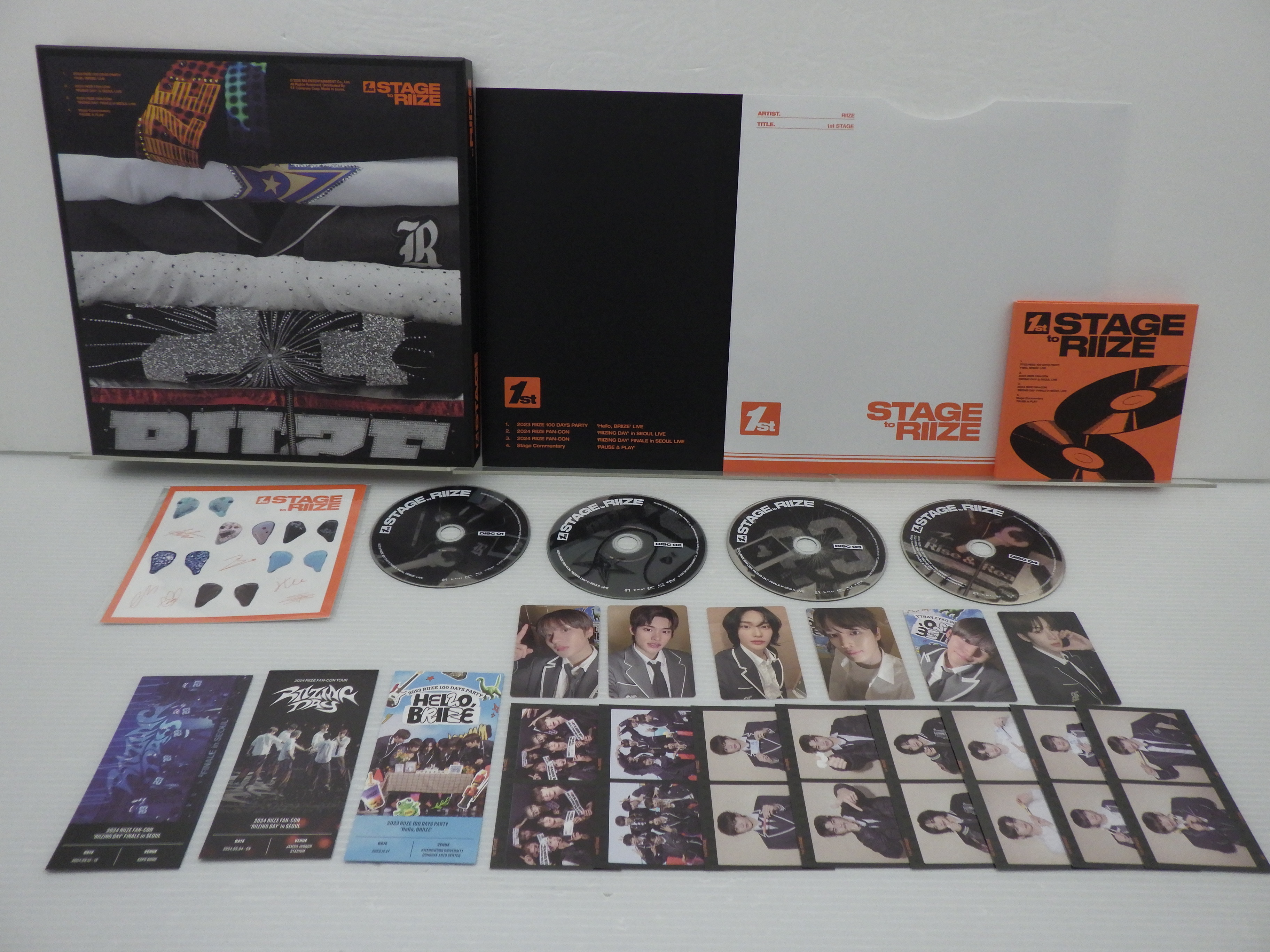 輸入盤 RIIZE Blu-ray 1st STAGE to RIIZE 日本語字幕あり