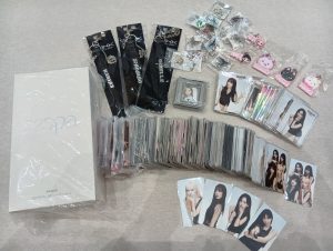 aespaのトレカを中心に大量のK-POPトレカを買取