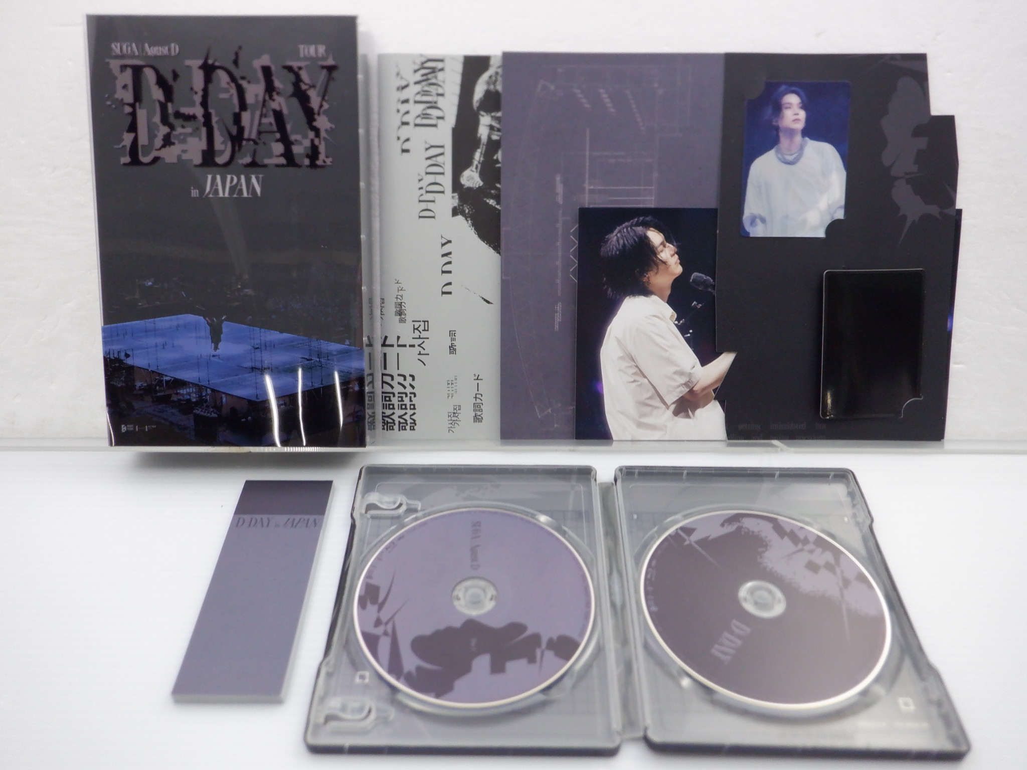 BTS SUGA Blu-ray Agust D TOUR D-DAY in JAPAN シュガ ユンギ