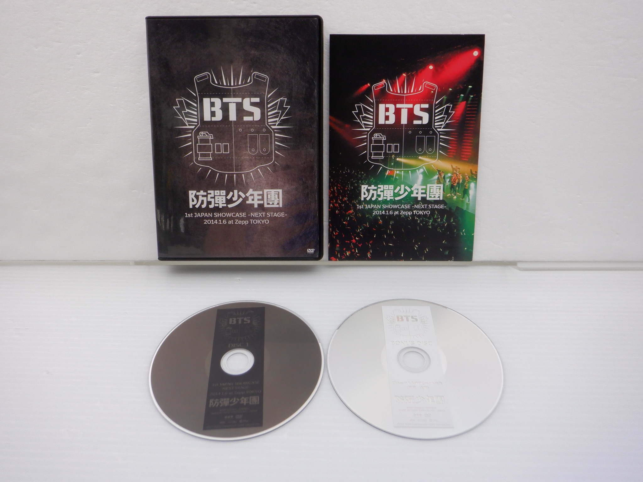 BTS DVD 防弾少年団 1st JAPAN SHOWCASE NEXT STAGE at Zepp TOKYO 日本語字幕あり