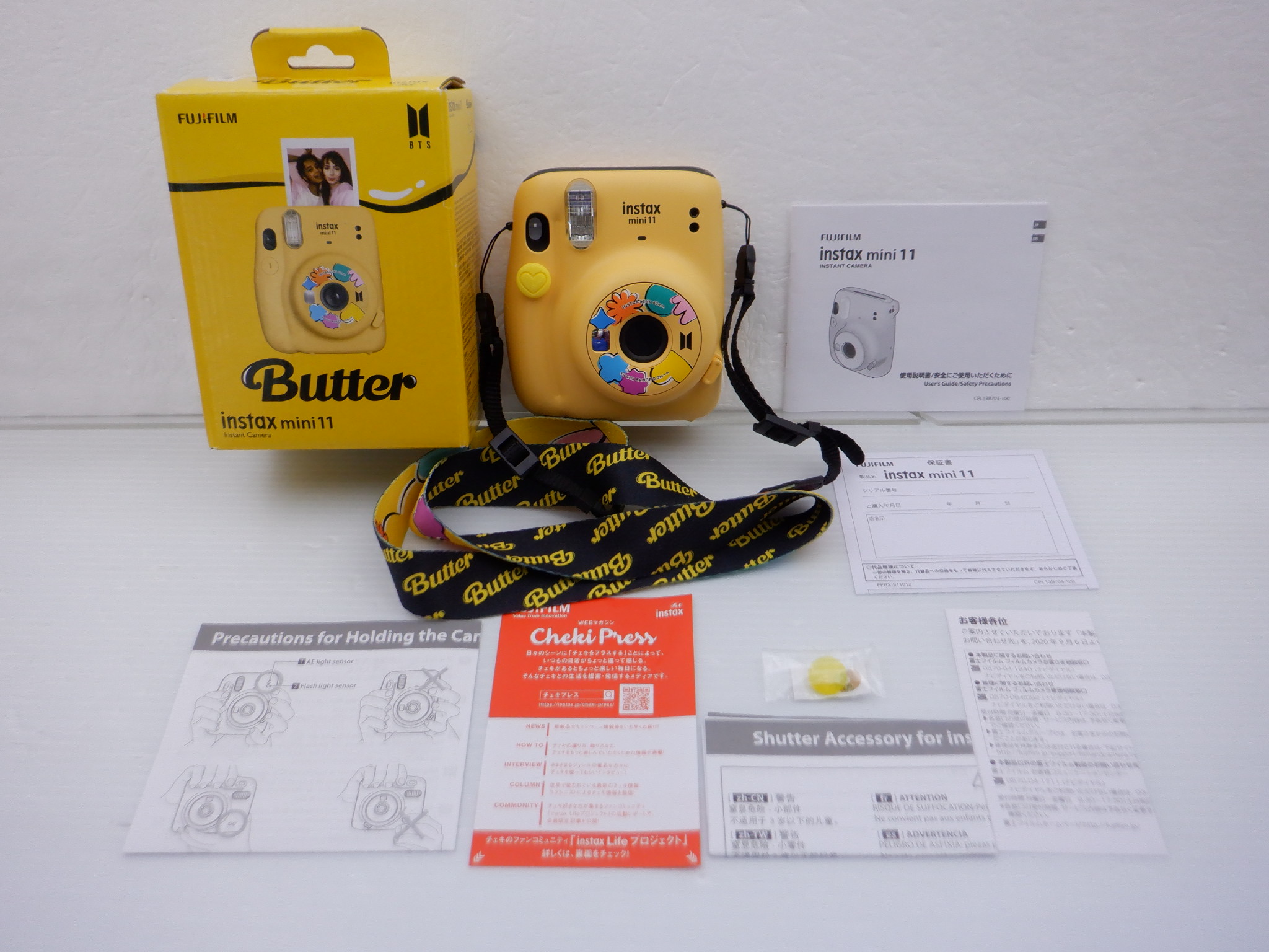 BTS Butter instax mini 11 チェキ インスタントカメラ