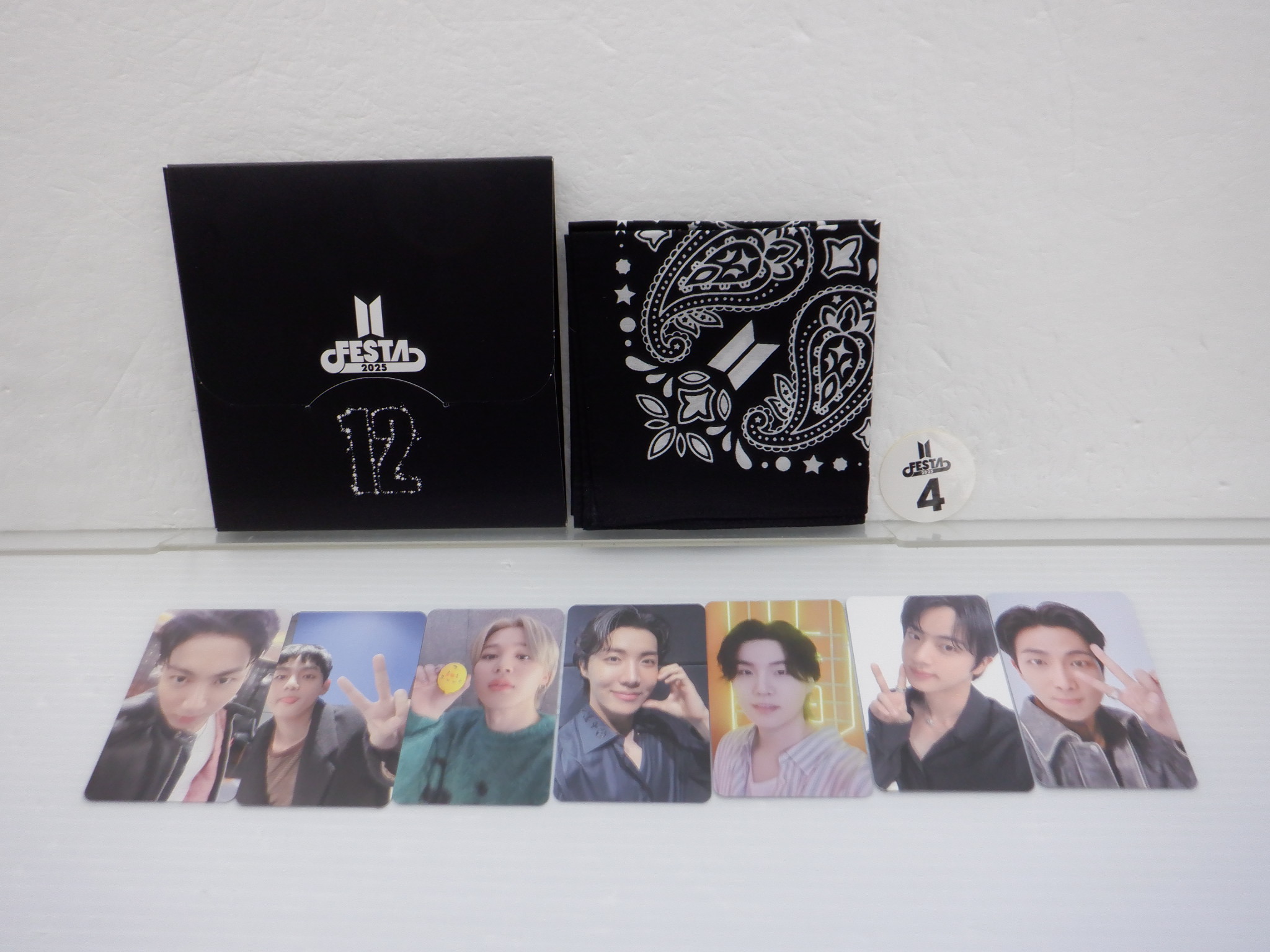 当選者限定 BTS 2025 FESTA ARMY ZONE バンダナ