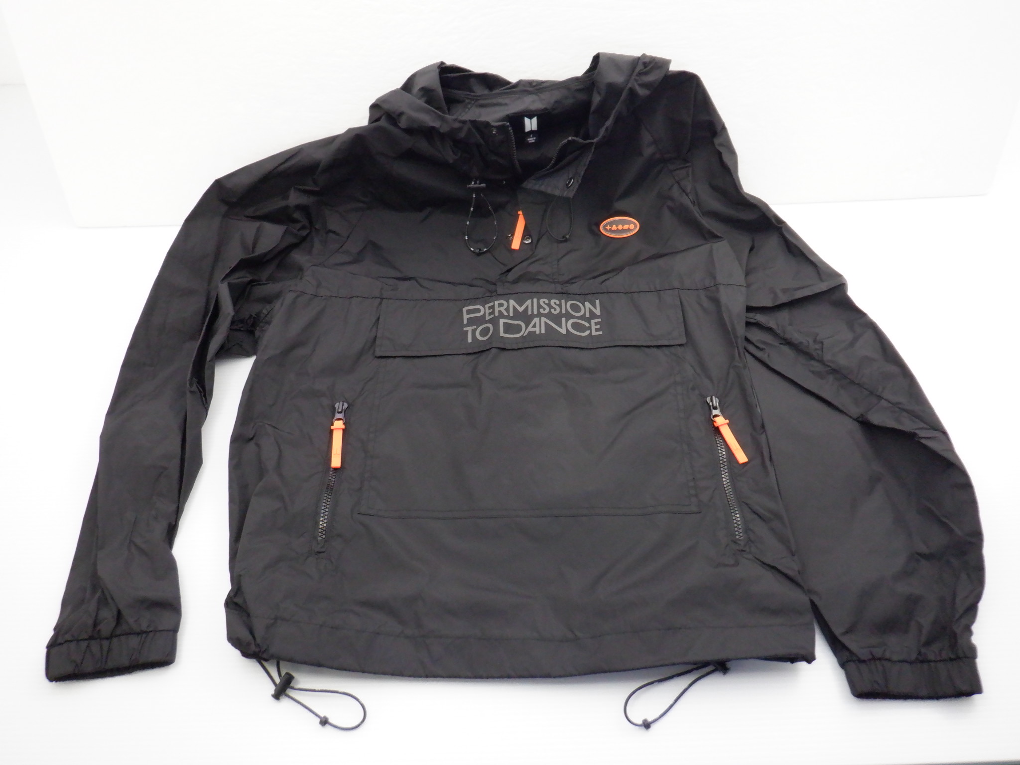 BTS PERMISSION TO DANCE ON STAGE 3M LOGO ANORAK ブラック フリーサイズ アノラックジャケット PTD