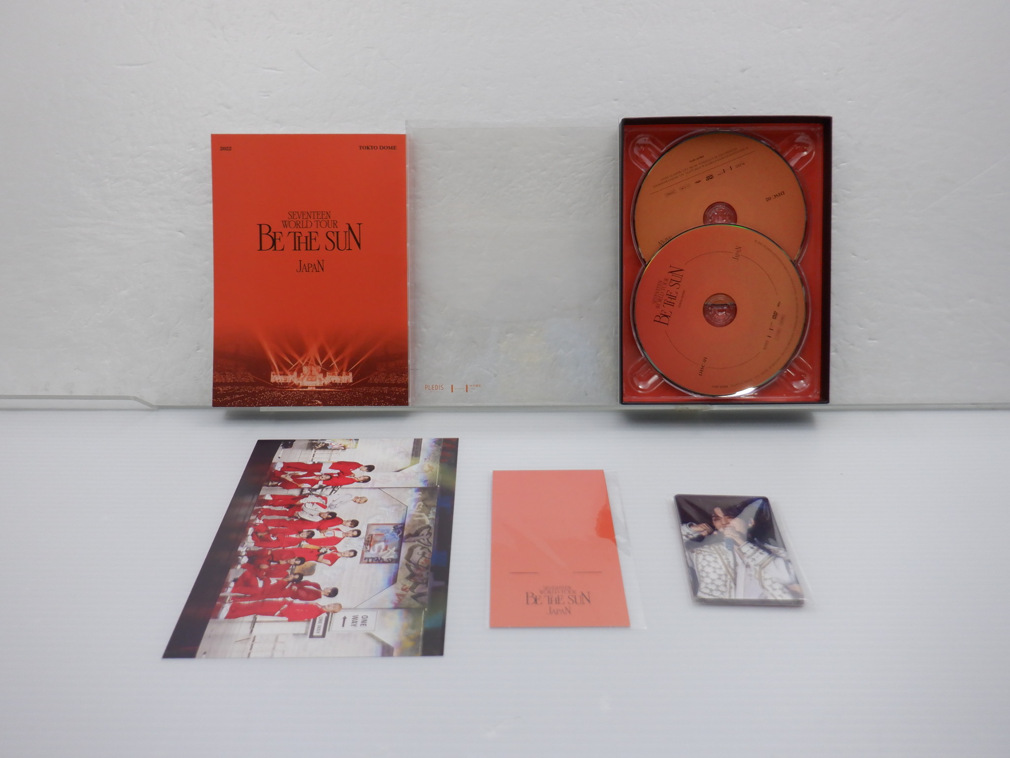 SEVENTEEN DVD WORLD TOUR BE THE SUN JAPAN