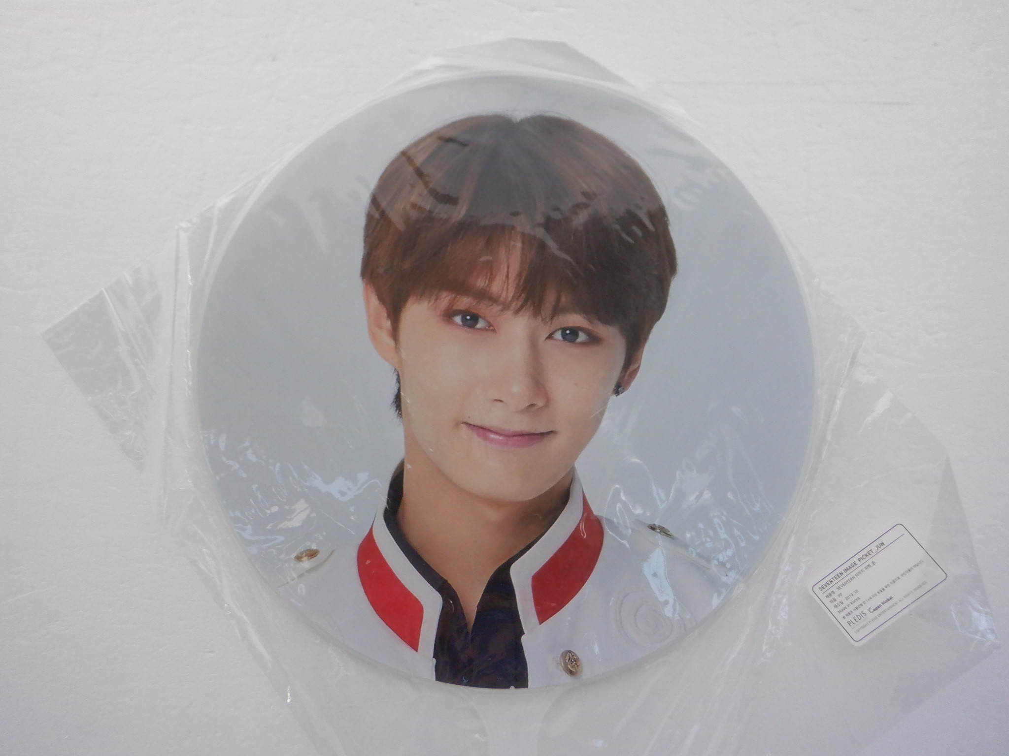 SEVENTEEN JUN うちわ 2018 CONCERT IDEAL CUT THE FINAL SCENE IMAGE PICKET ジュン セブチ ソウルコン