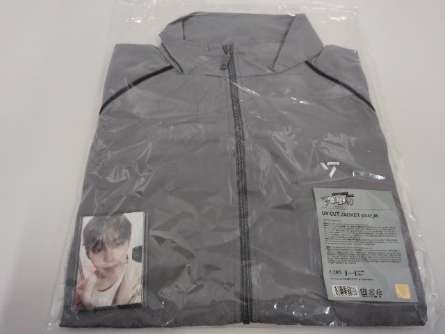 SEVENTEEN パーカー FOLLOW AGAIN TO JAPAN UV CUT JACKET GRAY Mサイズ ジャケット セブチ