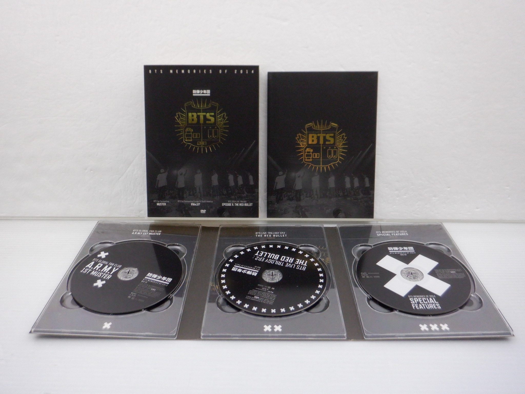 通常盤 BTS DVD MEMORIES OF 2014 日本語字幕あり 3DVD