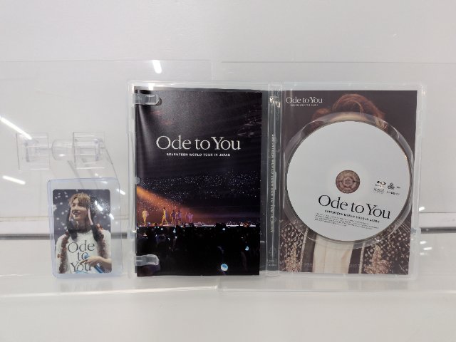 通常盤 SEVENTEEN Blu-ray WORLD TOUR ODE TO YOU IN JAPAN JOSHUA トレカ ジョシュア ジャケットランダム セブチ
