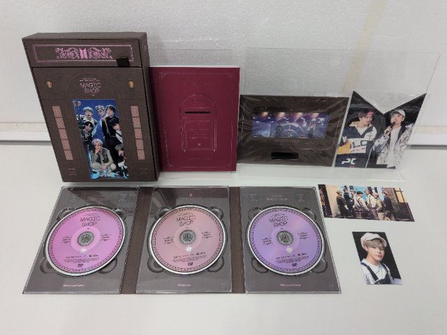 BTS DVD JAPAN OFFICIAL FANMEETING VOL.5 MAGIC SHOP 日本語字幕あり JIMIN トレカ 3DVD ジミン