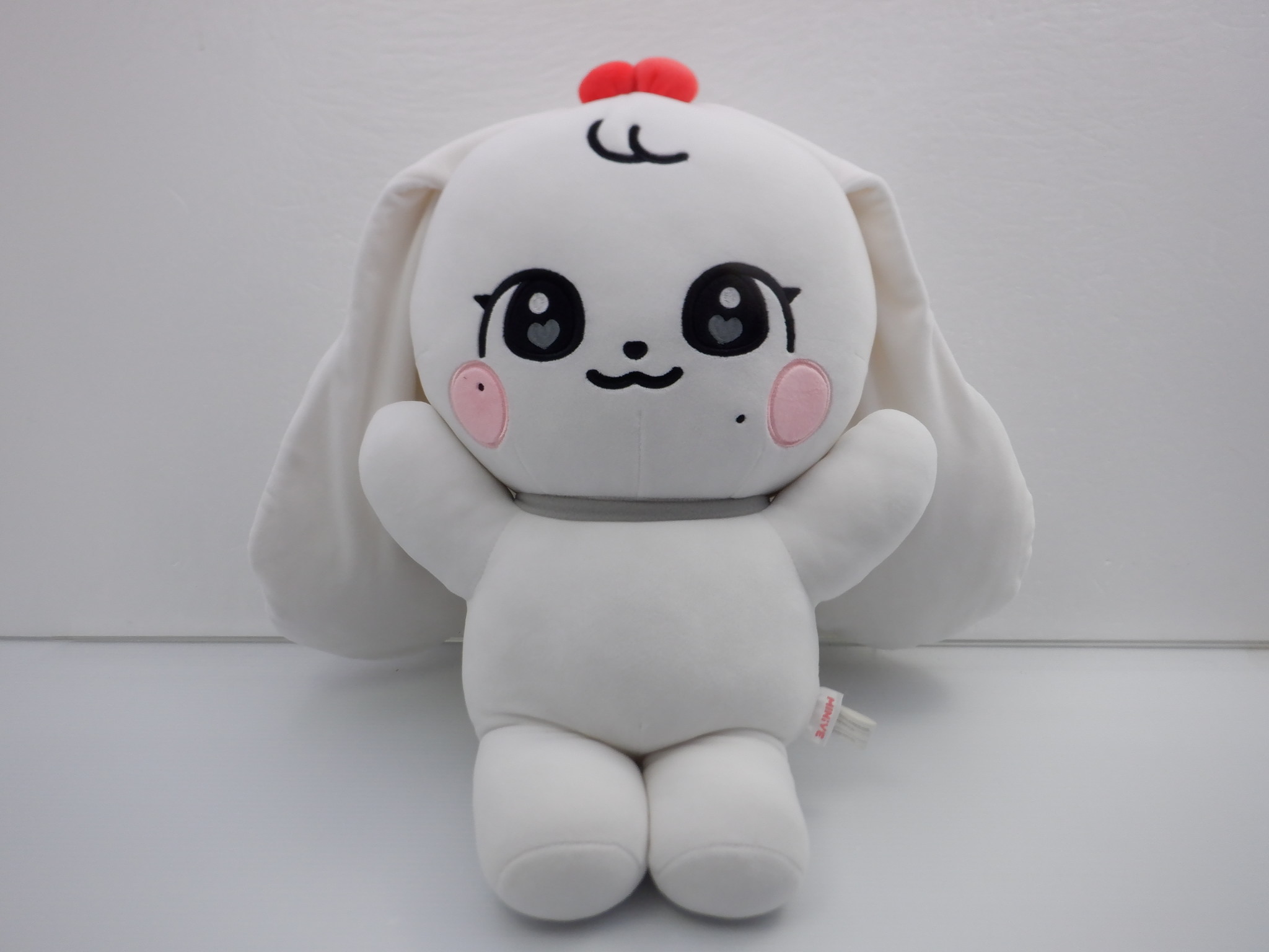 IVE WONYOUNG MINIVE MEGA CUSHION CHERRY ぬいぐるみメガクッション ウォニョン チェリー